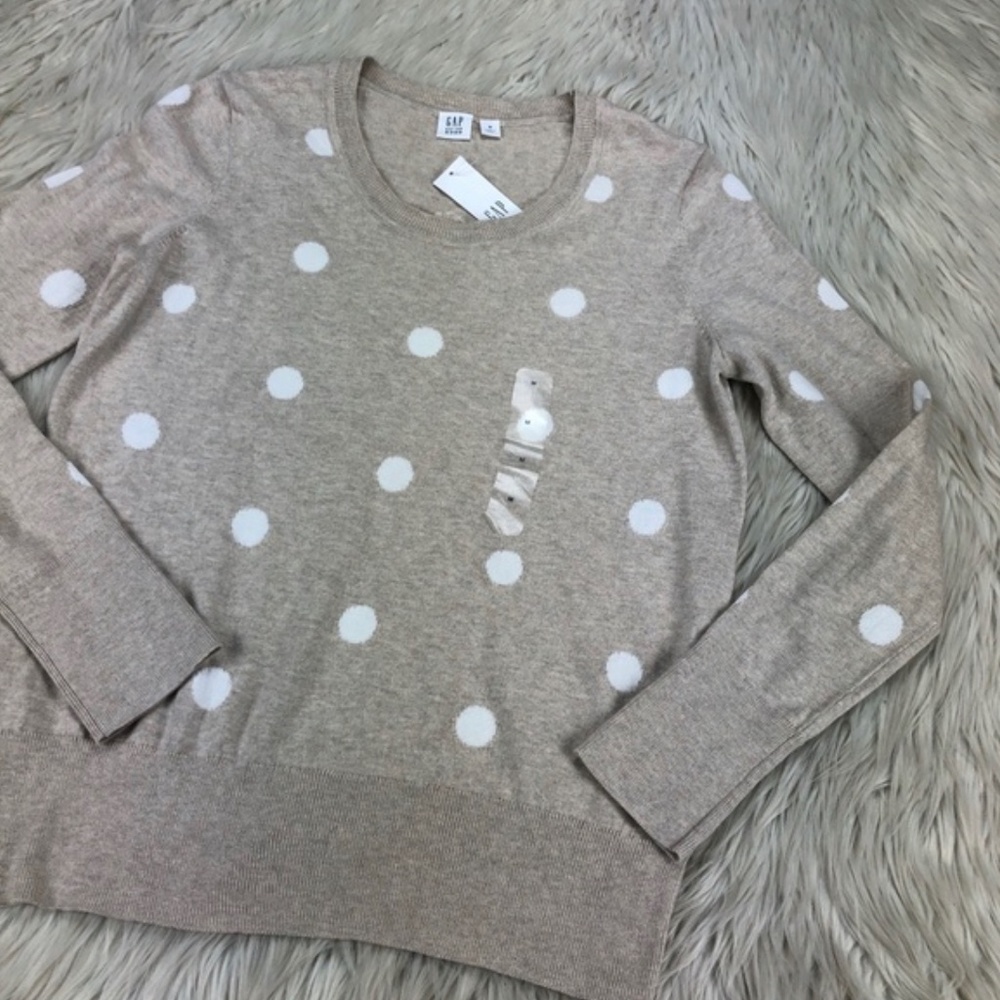 NWT Gap Polka Dot Pullover Sweater